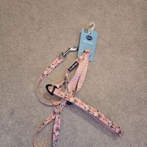 Floral Dog Leash - Pink BLUEBERRY PET Roses New